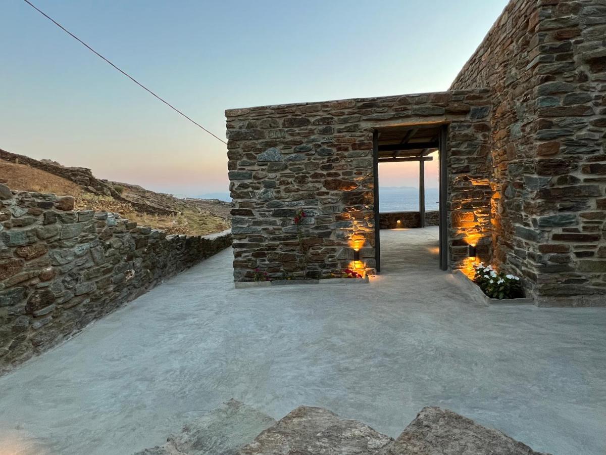 Aerino Seaside Villa Agios Romanos Luaran gambar
