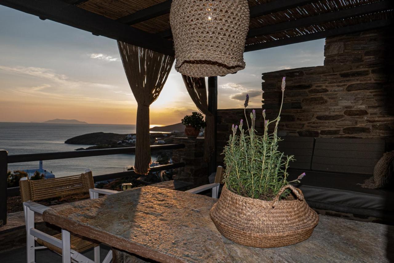 Aerino Seaside Villa Agios Romanos Luaran gambar